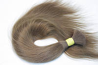 Русые волнистые волосы для наращивания 45 см, 98 грамм. Славянское качество!