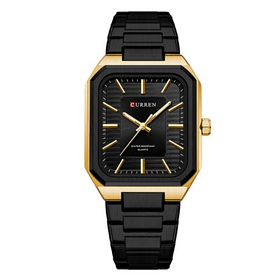 Годинник наручний Curren 8457 Gold-Black