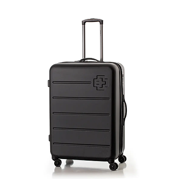 Чемодан на колесах для подорожей Swissbrand Berlin (M) Black (SWB_LHBER001M) Швейцарія