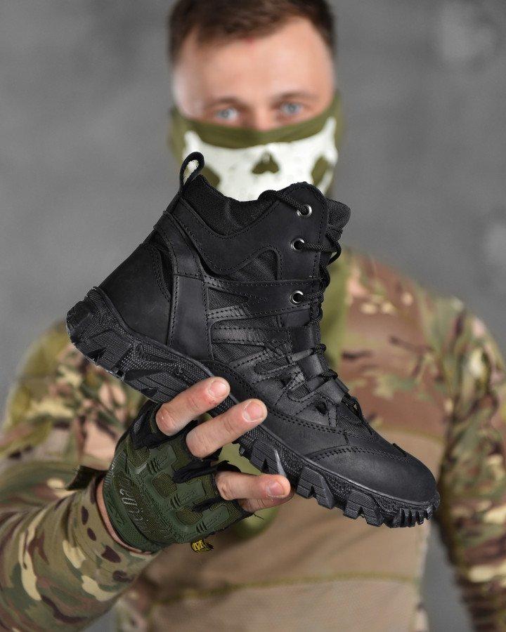 Мужские военные ботинки Dragon Total, весенние кожаные ботинки на протекторной подошве, ботинки ЗСУ 41 - фото 6 - id-p2112515342