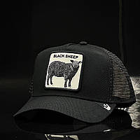 Оригинальная черная кепка с сеткой Goorin Bros.The Black Sheep Trucker