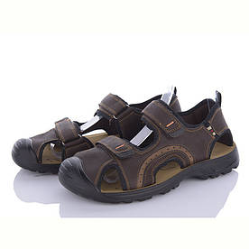 Сандалі чоловічі Paliament темно-коричневі