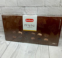 Цукерки  шоколадні праліне асорті в коробці 400 грам Італія