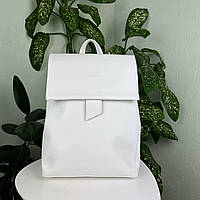 Женский городской рюкзак сумка трансформер большой и вместительный рюкзак-сумка Белый BuyIT Жіночий міський
