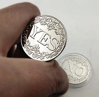 Монета прийняття рішень Так чи Ні 25 мм, Velice