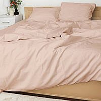Комплект постельного белья двухспальный Поплин «Cream beige» 175х210 см