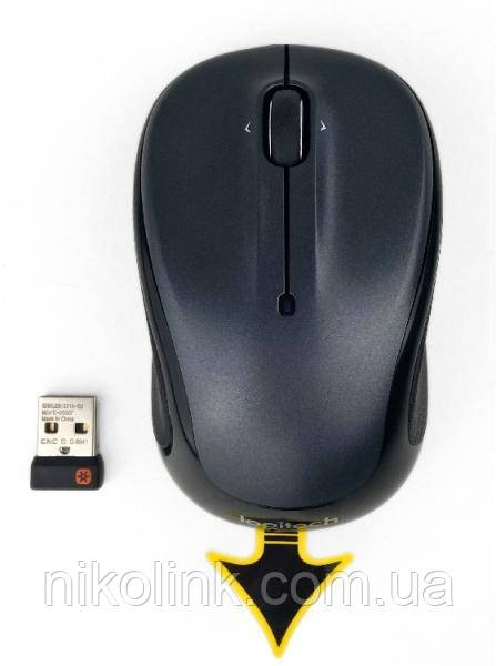 Мишка Logitech M325, Wireless, Dark Silver (Refurbished)