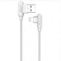 Новинка! Шнур для зарядки Iphone USB GOLF GC-45 кабель 2,4A Белый