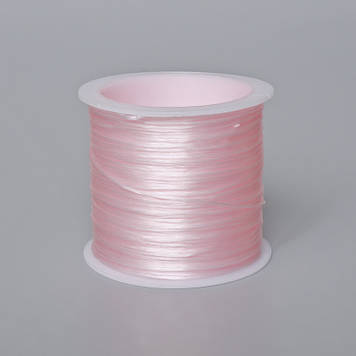 Фурнитура резинка для рукоділля бобіна Рожевий L-30м+-