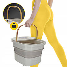 Ванна для ніг гідромасажна 4FIZJO Ultra+ складана 500 Вт (гідромасажер для ніг) 4FJ0595 Poland, фото 2