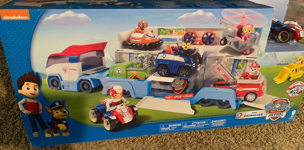 Paw patrol top paw patroller playset