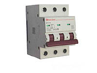 Автоматичний вимикач ELECTROHOUSE 6A 3 полюси EH-3.6