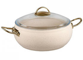 Каструля 4,5 л (24 х 10,5 см) O.M.S. Collection 3141-IND-24-4,5л-Ivory — MegaLavka