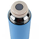 Термос Kite Pearl K24-302-4, 350 мл, блакитний, фото 3