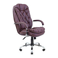 Офисное кресло Венеция Richman фиолетовый кожзам для руководителя