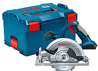 Аккумуляторная циркулярная пила Bosch Professional GKS 18 V-Li в L-Boxx без акб (Пилы циркулярные)