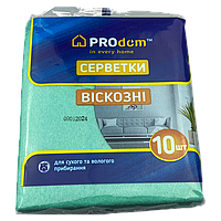 Серветки віскозні 10 шт Продом