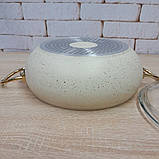 Каструля 4,5 л (24 х 10,5 см) O.M.S. Collection 3141-IND-24-4,5л-Ivory — MegaLavka, фото 8