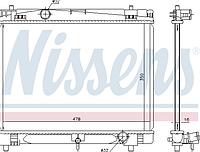 Радиатор охлаждения (МКПП) Тойота YARIS 1.5 11.05-12.14 NISSENS