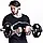 Гриф олімпійський 86 см 50 мм Bi-Tri-Trap York Fitness з гумовими рукоятками, фото 4