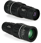 Монокуляр ручний 16 - 52 до 8000 метрів у чохлі Потужний монокуляр подвійного фокусування, фото 3