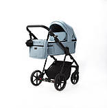 Коляска 2 в 1 Adamex Vasco TK-101 бирюза, фото 2