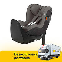 Автокресло Cybex (группа 0+-1, вращение 360, регулировка спинки) Sirona Zi i-Size Plus Soho Grey mid grey