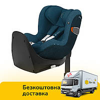 Автокресло Cybex (группа 0+-1, вращение 360, регулировка спинки) Sirona Zi i-Size Plus Mountain Blue turquoise