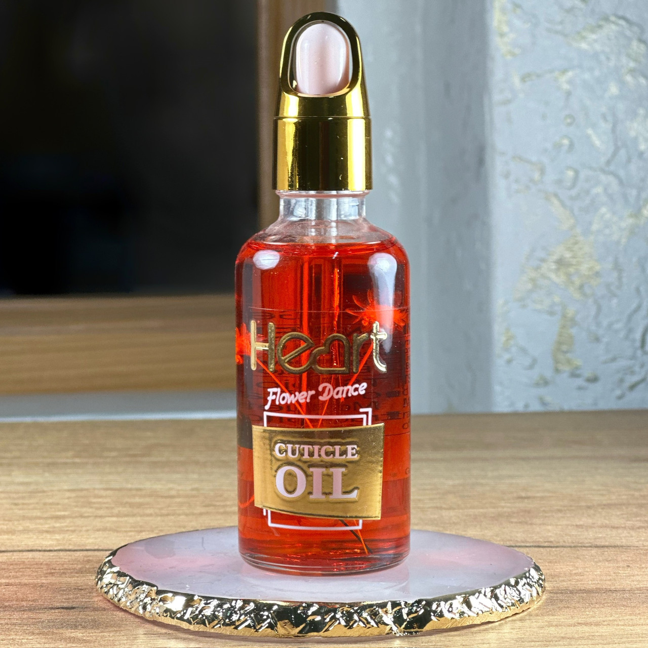 Квіткова олія для кутикули Heart Lady in Red 50 ml