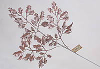 Декоративная ветка 69см, цвет-розовый глиттер RM7-122 ОСТАТОК