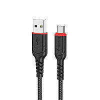 Кабель USB HOCO X59 Victory Type-C (3A) (1M) Чорний