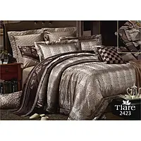 Комплект постельного белья Tiare сатин жаккард евро размер 2423