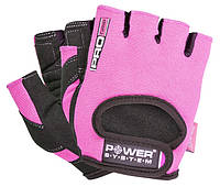 Рукавички для фітнесу Power System PS-2250 Pro Grip жіночі Pink M -UkMarket-