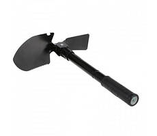 Лопата туристична shovel портативна багатофункціональна складана з чохлом 4в1