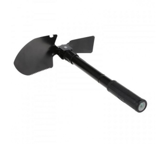 Лопата туристична shovel портативна багатофункціональна складана з чохлом 4в1, фото 1