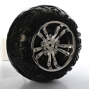 Колесо M 3454 R-WHEEL (1шт) пластик, заднє з перехідником для електромобіля M 3454.