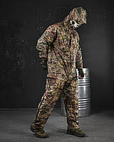Дождевик тактический, военный костюм дождевик мультикам, маскировочный дождевик мультикам армейский iu119