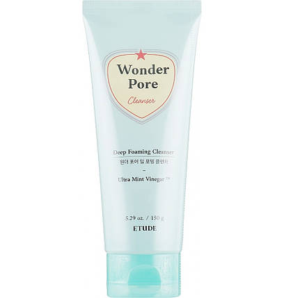 Пінка для вмивання Etude House Wonder Pore Deep Foaming Cleanser 150ml, фото 1
