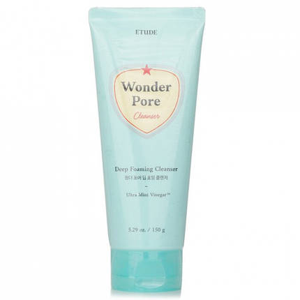 Пінка для вмивання Etude House Wonder Pore Deep Foaming Cleanser 150ml, фото 3