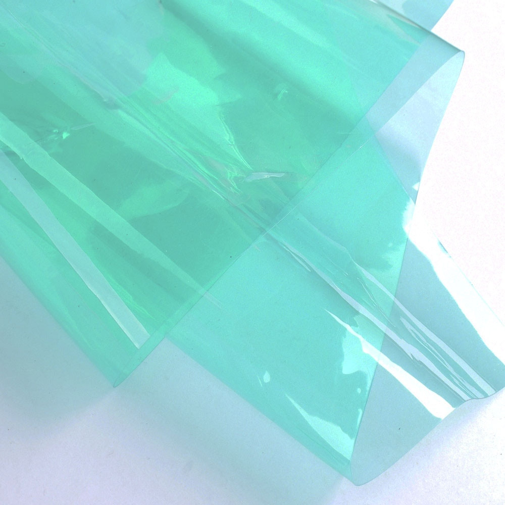 Силікон EVA 0,30 мм зелений-бірюзовий прозорий, ш.122 (22030.004)