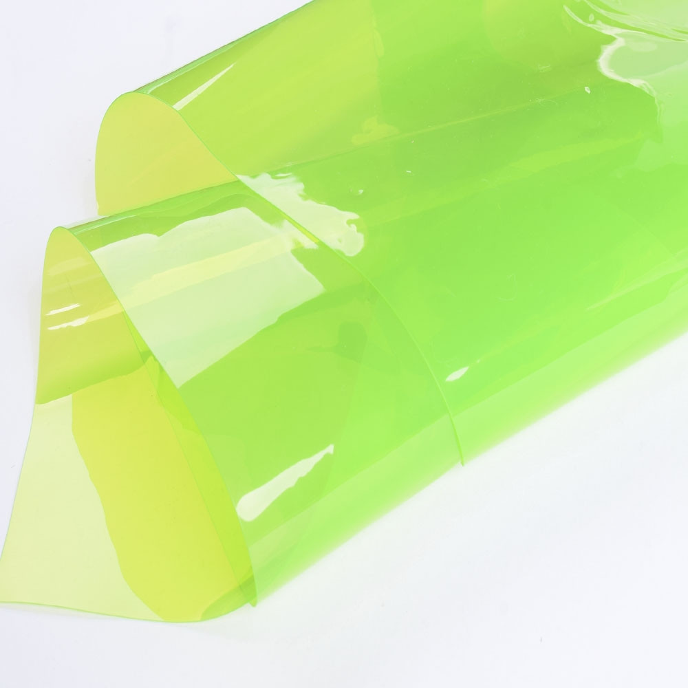 Силікон EVA 0,30 мм жовтий неон прозорий, ш.122 (22030.002)