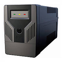 ИБП (UPS) line-interactive 600VA 360W FrimeCom GP-600 AVR off-line 2 розетки, пластик чёрный новый