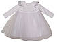 Сукня святкова для дівчинки на зріст 80 см Зіронька Біла (1388), фото 2