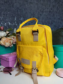 Рюкзак дитячий місткий розмір 29х20х10 см колір жовтий