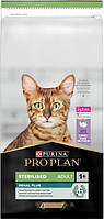 Сухий корм для дорослих стерилізованих котів Purina Pro Plan Sterilised Adult 1+ Renal Plus з індичкою 14 кг