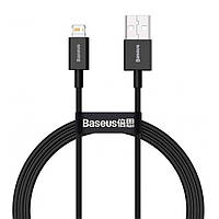 Кабель зарядки Baseus CALYS-A01 (2.4A) (1M) для Apple Lightning to USB для iOS пристроїв iPhone iPad iPod