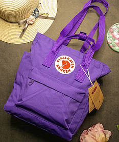 Сумка рюкзак Kanken жіноча фіолетового кольору розмір 30х27х12 см