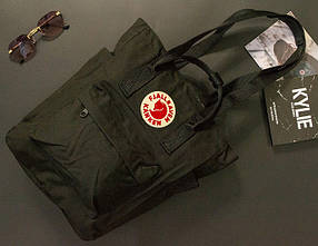 Рюкзак- сумка Kanken чорного кольору розмір 45х27х12 см