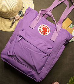 Сумка рюкзак водонепроникна Kanken лілового кольору розмір 45х27х12 см
