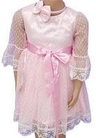 Платье праздничное для девочки Cankiz рост 110, 116, 122, 128 см Розовая (915)
